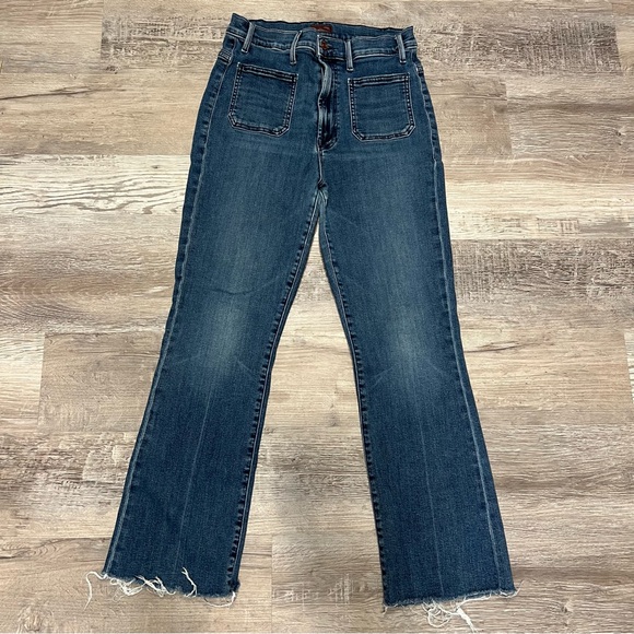 MOTHER Blue Flare & Wide Leg Jeans - Picture 2 of 14
